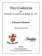 Two Cadenzas for Concerto in Bb Major, K191 Cadenzas Unaccompanied Bassoon Solo cover